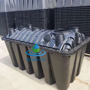 Hot Selling 2.5M3 Plastic septic tank Household stackable spetic tank