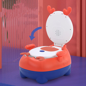 Inodoro portátil de viaje para bebés, orinal de coche con diseño de <span class=keywords><strong>corona</strong></span>, orinal de entrenamiento para niños y niñas, <span class=keywords><strong>asiento</strong></span> de inodoro infantil, orinal para niños, nuevo - Product Image 2