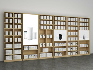 Soporte de exhibición para teléfono móvil, accesorios de madera con diseño de moda - Product Image 4