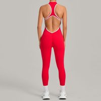 Nouvelle combinaison de yoga à patchwork contrastant, dos élégant, plissée, effet push-up, moulante, pour la course et le fitness