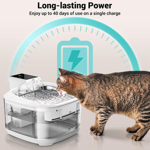 2025 новый популярный беспроводной фонтан для кошек 4,5 л/150 унций Автоматический Дозатор для собак бесшумный беспроводной фонтан для домашних животных для кошек - Product Image 3