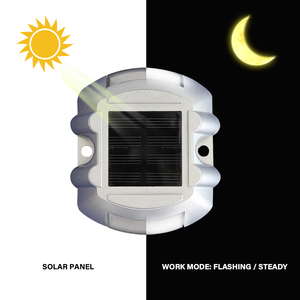 Lampu Jalan Tenaga Surya Bentuk Tapal Kuda dari Aluminium, Lampu Dek Terang Bertenaga Surya untuk Dermaga - Product Image 6