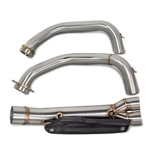 Tuyau d'Échappement de Moto avec Couvercle Anti-Brûlure pour <span class=keywords><strong>BMW</strong></span> F900 <span class=keywords><strong>F900R</strong></span> F900XR 2020-2024 - Product Image 2