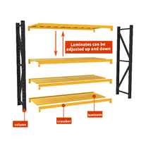 Étagère de rangement réglable Sanyang en acier laminé à froid, structure démontable, assemblage rapide, grande capacité, CE RoHS