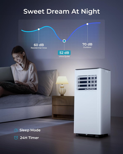Climatiseurs portables EUHOMY 10 000 <span class=keywords><strong>BTU</strong></span>, climatiseur intelligent avec télécommande, déshumidificateur, ventilateur - Product Image 6