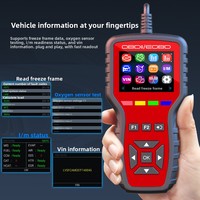 Nuevo Escáner de Diagnóstico de Fallas OBD2 Universal para Automóviles con Pantalla de Códigos de Error, 12V, para Autos Posteriores al Modelo 2008 K2