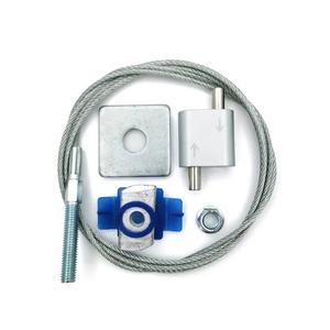 Système de support de montage à tige filetée avec kit de <span class=keywords><strong>suspension</strong></span> à câble personnalisable et serrure de câble, prix usine - Product Image 4