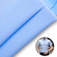 Tissu uni teint de haute qualité en polyester/coton, en rouleaux, pour draps, literie, matelas, vêtements, robes, sacs légers pour garçons