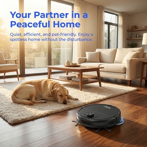 2026 New Smart Robotic Vacuum Cleaner Wet And <b>Dry</b> <b>Mopping</b> Household Portable Rechargeable Vacuum - Product Image 4