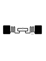 Étiquette adhésive en cuivre imprimable personnalisée avec logo Alien Higgs-9 UHF RFID pour pare-brise, 860-960 MHz EPC Gen2 H9 9962 9662 9954