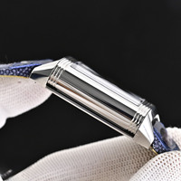 Montre mécanique automatique de luxe pour homme, haute qualité, avec réserve de marche, boîtier en acier inoxydable et verre saphir