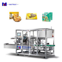 Machine d'emballage automatique multifonctionnelle pour cartons pliables pour le pain, les biscuits, le chocolat, les en-cas, les boîtes d'aliments