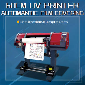 Impresora UV DTF de rollo a rollo con laminadora, ancho máximo de impresión de 600 mm, tinta pigmentada para película de transferencia AB - Product Image 2