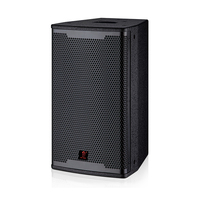 Altavoz Profesional de 10 Pulgadas de Neodimio de 2 Vías y Rango Completo con Diafragma de Aleación de Titanio para Uso en KTV, Clubes, Iglesias y Escenarios
