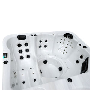 LOVIA Leisure Acrylique Massage Swim Spa Spa <span class=keywords><strong>de</strong></span> luxe à double zone sans fin à <span class=keywords><strong>vendre</strong></span> - Product Image 3