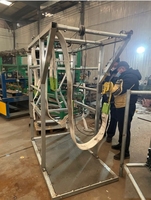 Équipement pour bétail / Équipement de coupe des sabots de bétail / Équipement d'élevage vertical pour la coupe des sabots de bétail en acier