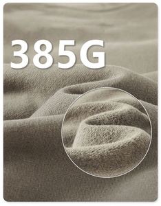 H5415 Custom Printing Embroidered 385 Grams Cotton Blends <b>Fleece</b> <b>Liner</b> Women's Men's Hoodies - Product Image 4