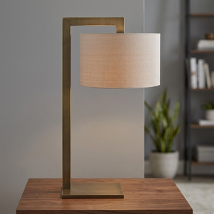 Modern Metal Table Lamp E26/E27 Bulb Base AC Powered <b>Wire</b> Drum Shade Floor Standing Bedside Reading <b>Light</b> for Living Room Hotel - Product Image 3