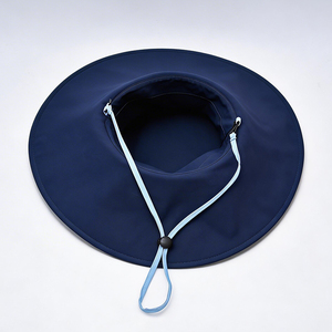 Chapeau de soleil à large bord pour femme UPF50+, protection UV, sangle de menton réglable, chapeau de plage pour l'extérieur - Product Image 6