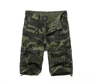 BAWANGCHENG Custom Multi-Pocket 4 colores Cargo Pantalones cortos Senderismo Verano Moda Camuflaje Cargo Pantalones cortos para hombres - Product Image 1