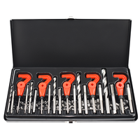 Kit d'outils de réparation de filetage de véhicule de haute qualité 131 pièces clé à tarauder et manchon de vis de taraudage pour réparation