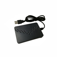 Lector de Tarjetas USB de Escritorio con Emulación de Teclado RFID de 125kHz y 13.56MHz OTG para PC, Hecho de Plástico