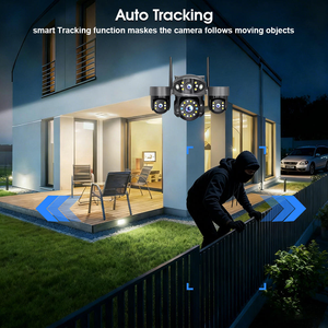 Caméra de sécurité PTZ avec capteur CMOS 15MP, vision nocturne, étanche IP66, sans fil, Wi-Fi, pour extérieur, avec fonction Pan Tilt - Product Image 5