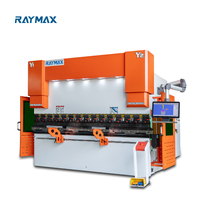 Controlador de freno de prensa CNC de alta precisión RAYMAX 100T 3200mm máquina dobladora de chapa CNC máquina plegadora de prensa hidráulica