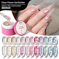 JTING Vernis à Ongles Transparent Anti-Jaunissement 12 Couleurs pour Extension de Fleurs Séchées, Sans HEMA/TPO, Fournisseurs