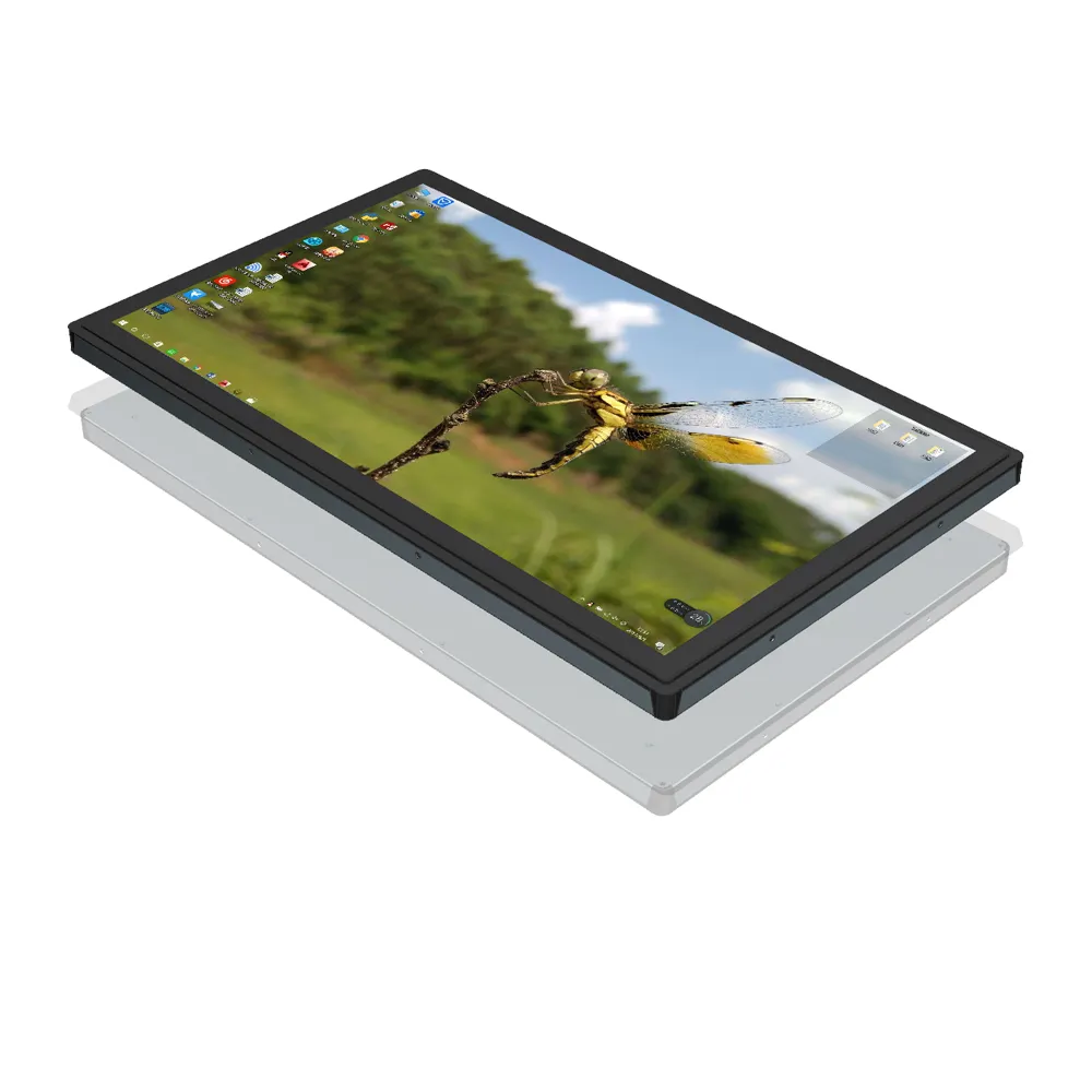 15.6" 18.5" 21.5" 23.6" inch capacitive touch screen embedded industrial LCD open frame monitor