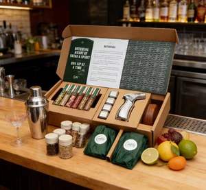 WHISKY Kit d'infusion d'<span class=keywords><strong>alcool</strong></span> à l'ancienne bricolage Whisky <span class=keywords><strong>Cocktail</strong></span> Ice Stone Torche Fumeur Gin Kit de fabrication d'infusion - Product Image 4