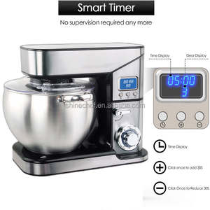 Mezclador de cocina de harina para el hogar de alimentos comerciales, Robot, máquina Manual, torre, mezclador eléctrico de soporte multifuncional - Product Image 3