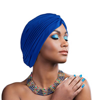 Pañuelo Africano Fácil de Usar, Increíblemente Suave, de Poliéster Extremadamente Elástico, Buen Precio, Turbante para Después del Parto y Quimioterapia