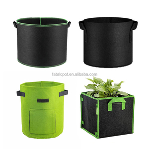 Vente en gros de pots en tissu de feutre pour jardin avec poignées pour le contrôle des racines Sacs de culture pour géotextiles Semis de légumes et fleurs - Product Image 6