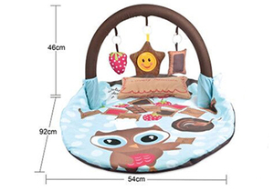 <span class=keywords><strong>Tapis</strong></span> de sol de sport 2 en 1 coloré multifonctionnel, support de sol, pour le fitness, piano de bébé, gymnastique <span class=keywords><strong>avec</strong></span> arc, nouveau design - Product Image 3