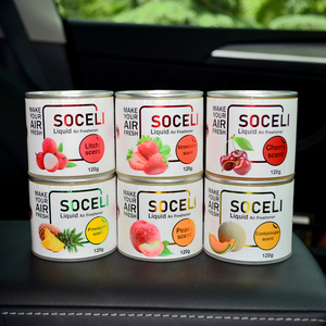 Soceli ขวดน้ำหอมรถพลาสติกที่ทันสมัยน้ำหอมปรับอากาศน้ำหอมปรับอากาศน้ำหอมธรรมชาติน้ำหอมอัตโนมัติ - Product Image 2