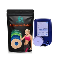 Patchs adhésifs CGM pour capteur Dexcom G7 - Matériau en coton doux et respirant - 60 patchs