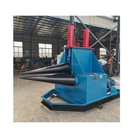 Machine à rouler les cônes en vente chaude, machine à cintrer les tôles en acier, rouleau de pliage de plaques métalliques, machine à rouler hydraulique, moteur électrique 4 mm