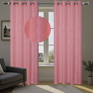 Hiện đại Jacquard vải cửa sổ Rèm cửa Grommet Flat home cho phòng khách - Product Image 3