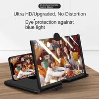 Portable 3D HD 10-Inch Phone Screen Magnifier and Adjustable Extendable Stand for Desktop Hands-Free Video Watching Trending