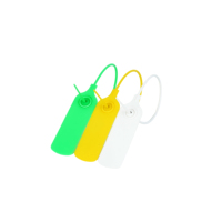 Scellés de sécurité en plastique à verrouillage automatique anti-effraction pour extincteur, type valve à serrage ajustable
