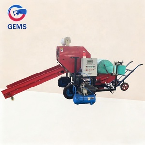 Mini hay bundler Baller hay bao bì cỏ Silage máy đóng gói căng phim Gói máy nhỏ thức ăn gia súc Baler thức ăn gia súc Baler - Product Image 1