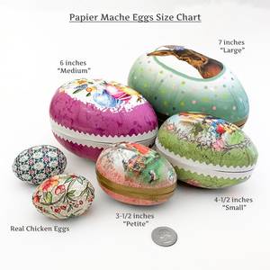 Boîte à œufs en <span class=keywords><strong>papier</strong></span> mâché style vintage motif <span class=keywords><strong>lapin</strong></span> pour Pâques, boîte cadeau pour bonbons, décoration, cadeau de fête - Product Image 4