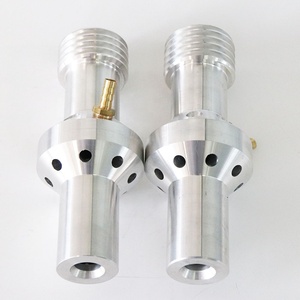 Boquilla de inducción de agua para chorro húmedo industrial, tamaño 8*175mm con rosca gruesa para preparación de superficies en astilleros - Product Image 3
