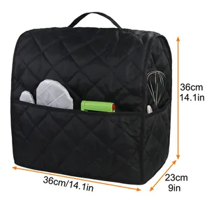 <span class=keywords><strong>Funda</strong></span> para Batidora de Pedestal <span class=keywords><strong>KitchenAid</strong></span> con Cabezal Inclinable de 4.5-5 Cuartos, Cubierta Antipolvo con Bolsillo para Accesorios de Electrodomésticos - Product Image 5