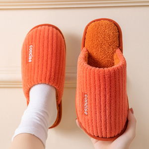 Breathable Warm Canvas Cotton Velvet Lazy Shoes PVC Outsole Artificial Plush Lining Durable Flat Bottom Women Evergreen - Product Image 3