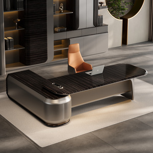 Escritorio <span class=keywords><strong>de</strong></span> <span class=keywords><strong>oficina</strong></span> ejecutivo Ceo moderno, mesa y sillas <span class=keywords><strong>de</strong></span> <span class=keywords><strong>oficina</strong></span> jefe en forma <span class=keywords><strong>de</strong></span> L, muebles <span class=keywords><strong>de</strong></span> <span class=keywords><strong>oficina</strong></span> <span class=keywords><strong>de</strong></span> lujo modulares <span class=keywords><strong>de</strong></span> gama alta, <span class=keywords><strong>diseño</strong></span> moderno - Product Image 1