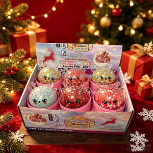 Coffret Cadeau de Jouets Anti-Stress et Stimulants Cérébraux, Nouveauté Noël et Halloween, Best-seller, Comprenant des Jouets en Forme de Boulettes Vapeur et <span class=keywords><strong>du</strong></span> Sucre de Malt - Product Image 3