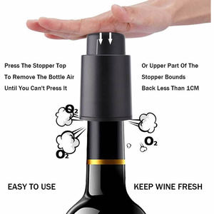 Tapón de Vino al Vacío con Sellador de Material ABS para Botellas de Vino Tinto, con Escala de Fecha, Mantiene el Vino Fresco por Más de 7 Días - Product Image 6