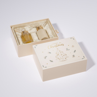 Caja de Regalo de Cartón Ecológica con Diseño Personalizado, Caja de Regalo de Lujo para Productos de Cuidado de la Piel con Inserto de Diseño